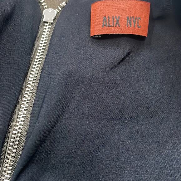 Alix NYC Green Faux Leather Bodysuit Size M New Retails $245 - Picture 7 of 9